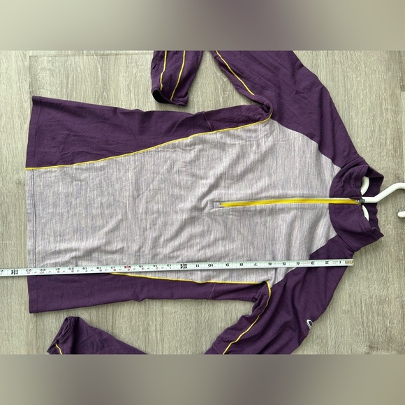 Women’s Icebreaker Comet long sleeve half zip performance merino wool top xs - Picture 4 of 8